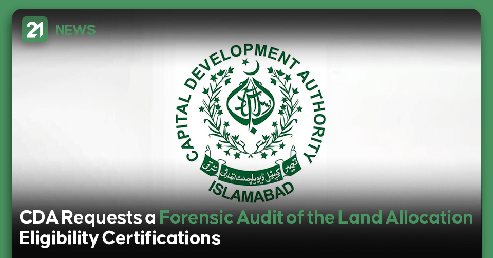 CDA Requests a Forensic Audit of the Land Allocation Eligibility Certifications